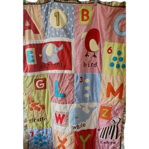 Cocalo Baby Crib Blanket/Quilt/Comforter Primary Colors Reversable Patch…